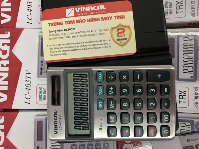 Máy Tính Bỏ Túi Vinacal LC403TV Chính Hãng