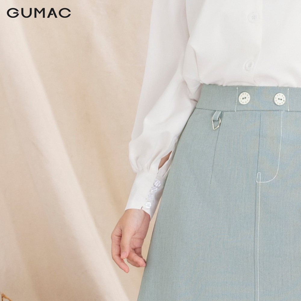 Áo sơ mi cổ sam GUMAC AA1097 | BigBuy360 - bigbuy360.vn