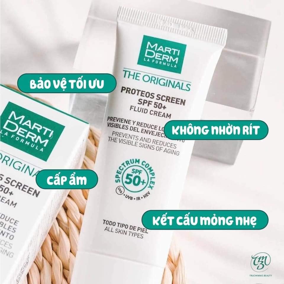 Kem chống nắng phổ rộng MacTiDom SPF50+ Fluid Cream