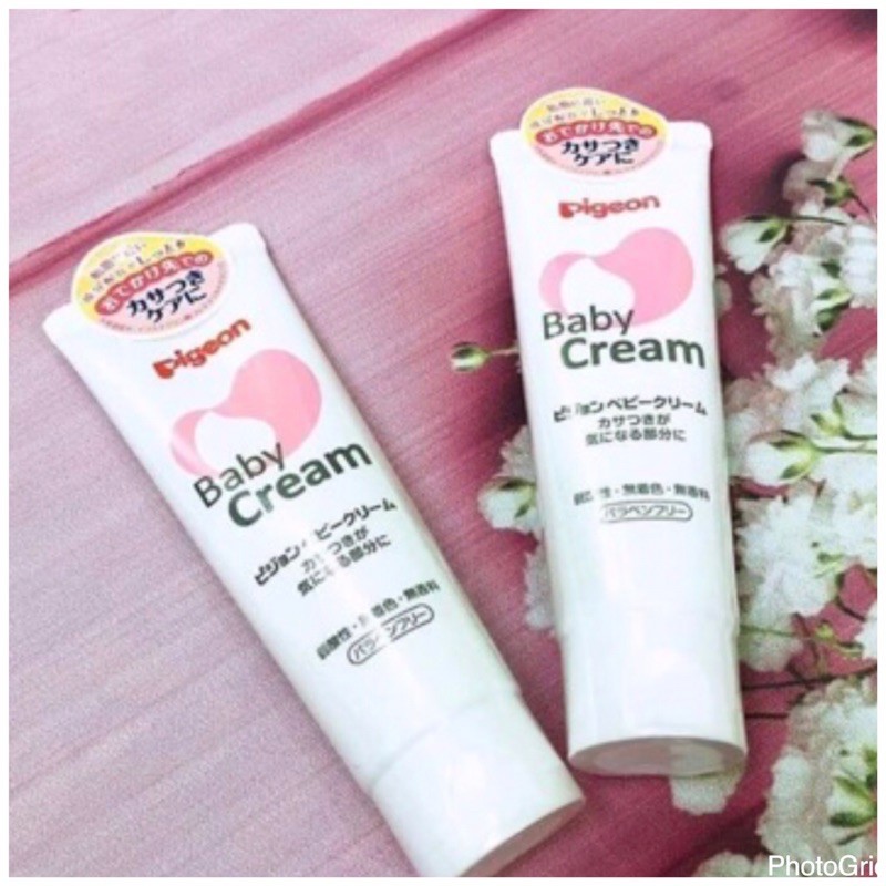 Kem DƯỠNG DA CHO BÉ Pigeon Baby Cream Nhật Bản 50g chính hãng