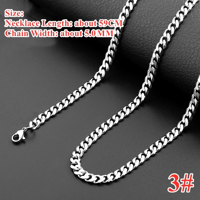 XiaoboACC Vòng cổ bằng thép titan phong cách Hàn Quốc