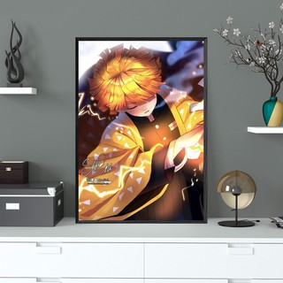 Trang Trí Phòng Khách Đồ Nội Thất Tranh Canvas Zenitsu