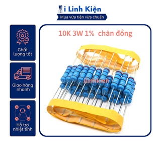 Điện trở vạch 3W 10K 1% chân đồng