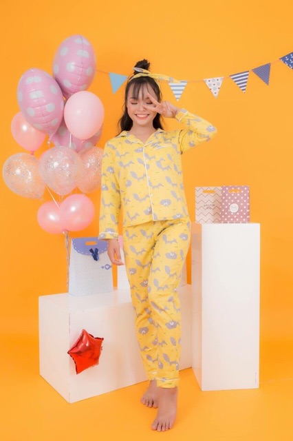 Pyjama thô lụa hình made in thailand ❤️❤️❤️