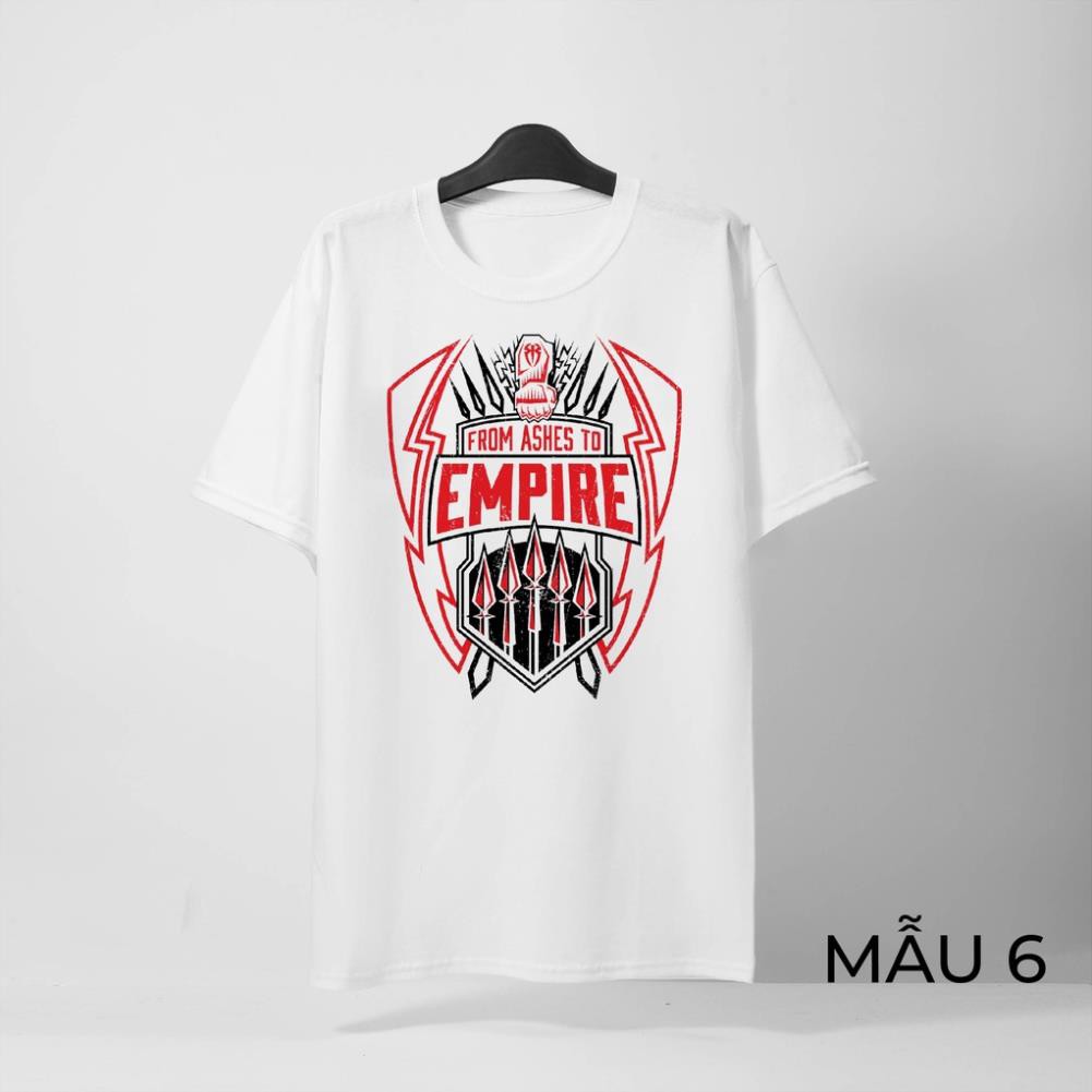 Áo thun 💪 Roman Reigns 💪 áo thun tay ngắn chất vải cotton thoáng mát - Thun Trắng dễ phối đồ - Hàng mới về