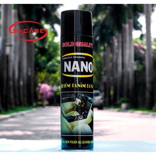 [XỊT BÓNG ĐA NĂNG TAPLO DA VÀ GỖ TẶNG KHĂN] VERSATILE POLISHING NANO 480ML