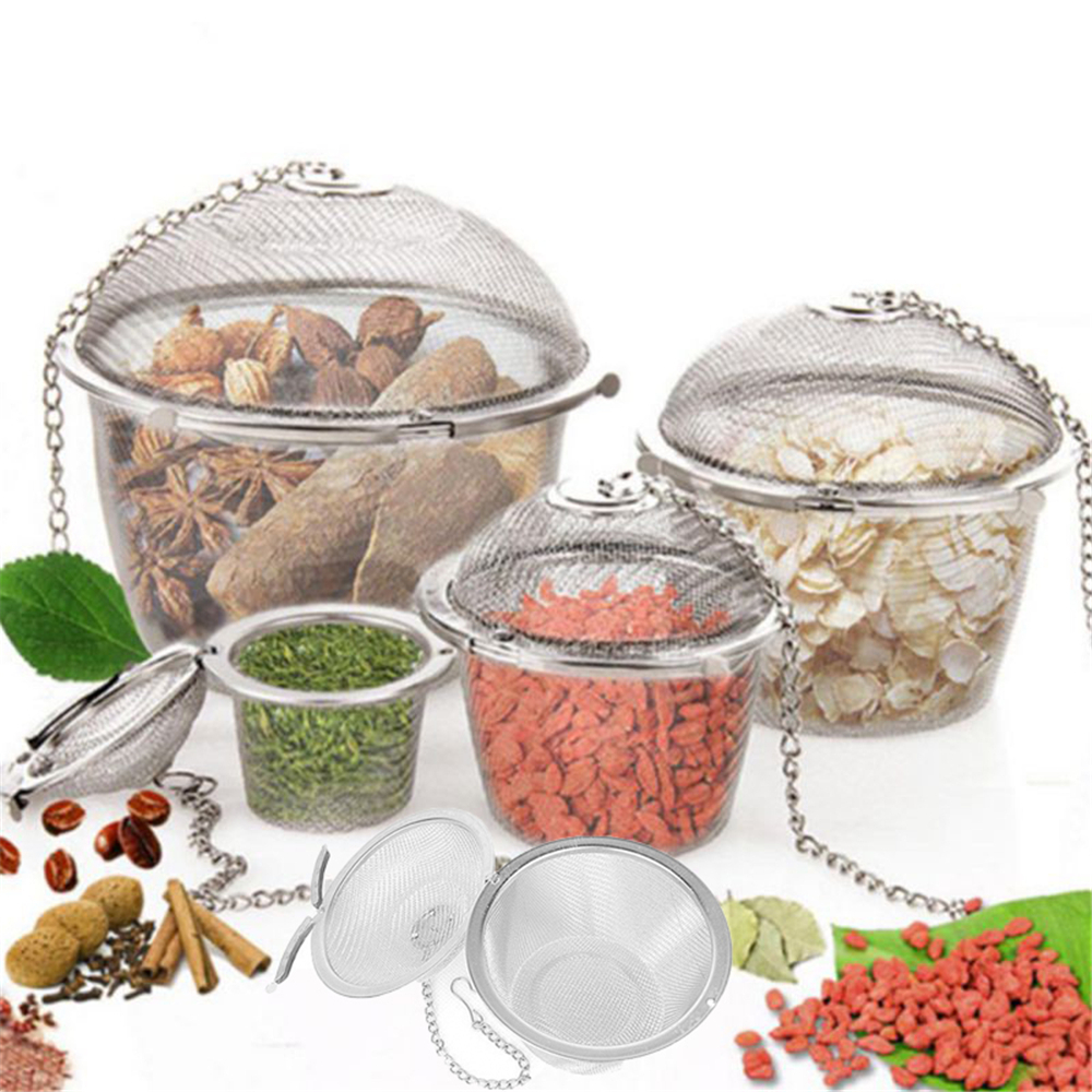 Dụng Cụ Lọc Trà 3 Kích Cỡ Bằng Thép Không Gỉ
