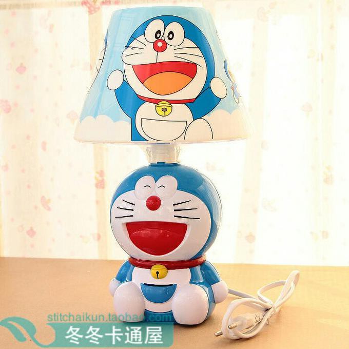 Đèn Ngủ Sạc Usb Hình Doraemon / Hello Kitty Xinh Xắn Tiện Dụng