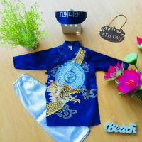 Set Áo dai rồng 2 đầu bé trai