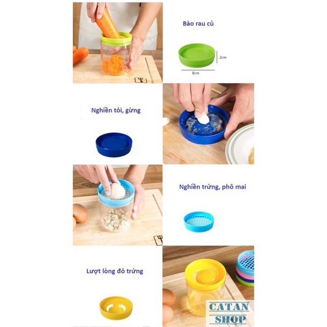 Dụng cụ vắt ca đa năng 8 trong 1