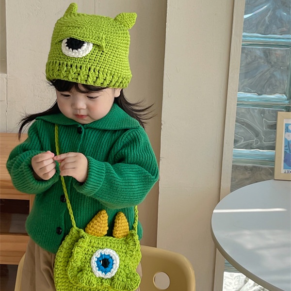 Mũ Len Beanie Dễ Thương Cho Bé