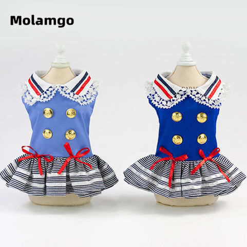 Bộ váy xinh xắn đáng yêu thời tran xuân thu cho thú cưng