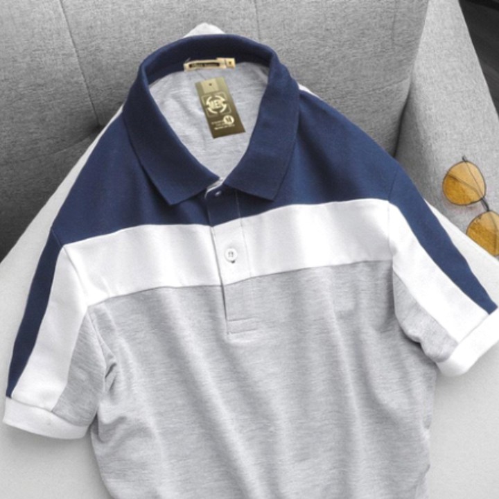 Áo thun polo nam sọc ngang có cổ bẻ vải cá sấu cao cấp trẻ trung Nexx&Dee NS1 | BigBuy360 - bigbuy360.vn