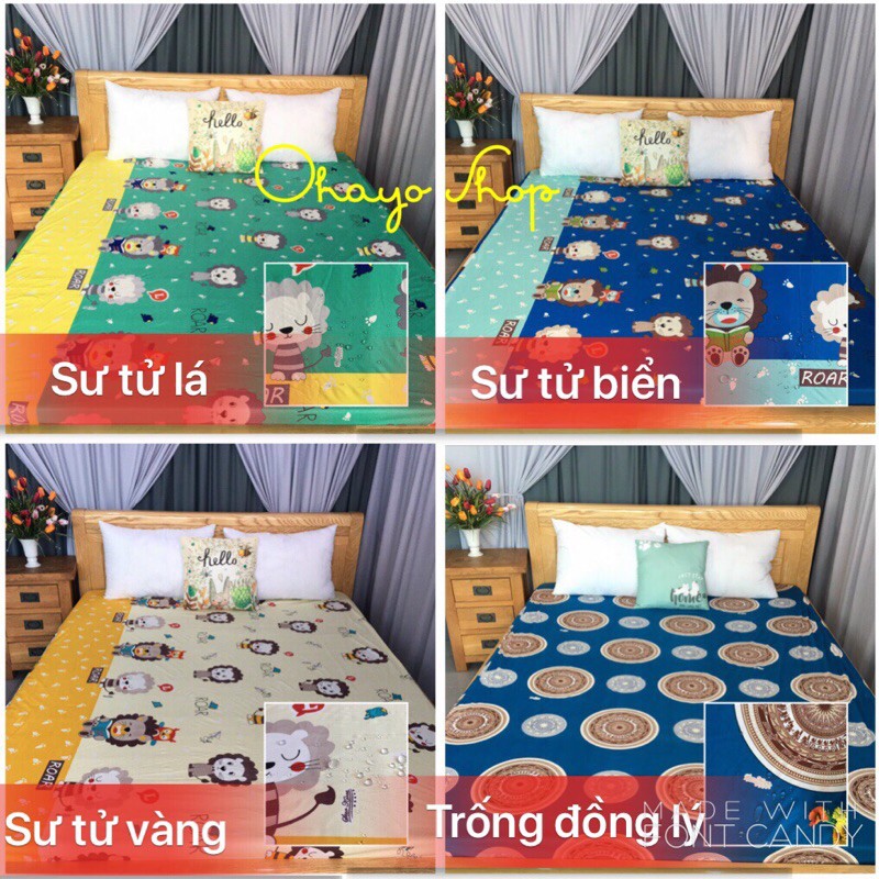 Ga chống thấm❤️FREESHIP❤️drap chống thấm cotton thun phủ nano