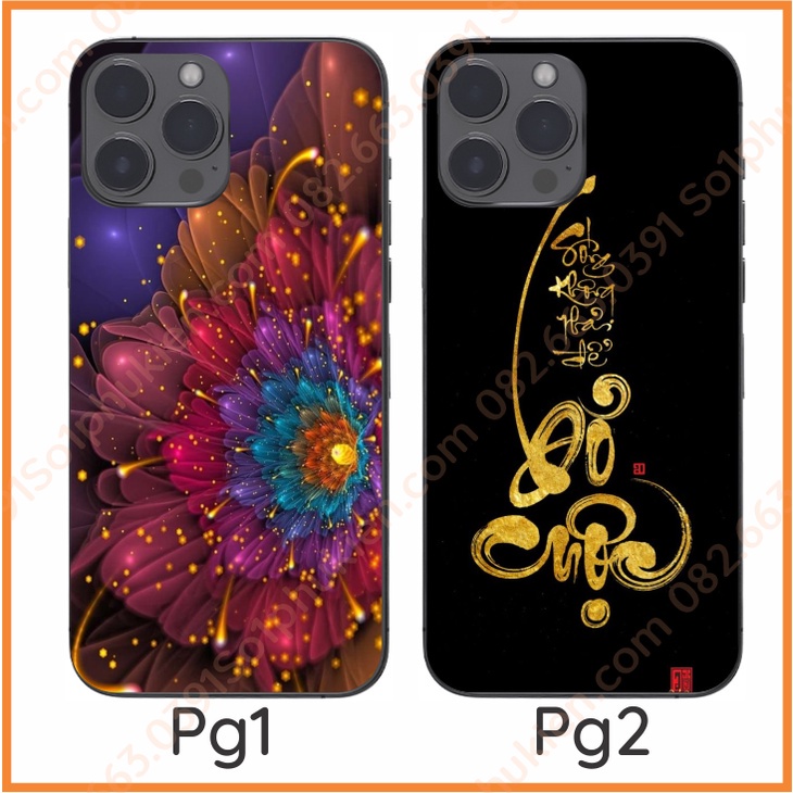 Ốp lưng Iphone 11 iphone 12 12 pro 12 promax iphone 13 promax hình thư pháp đẹp
