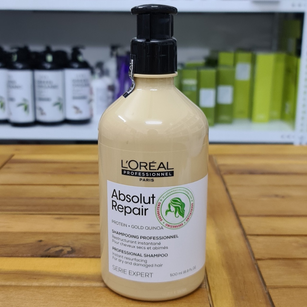 DẦU GỘI XẢ L'OREAL ABSOLUT REPAIR  300ml - 200ML / 1500ml - 1000ML/ 500ml - 200ml