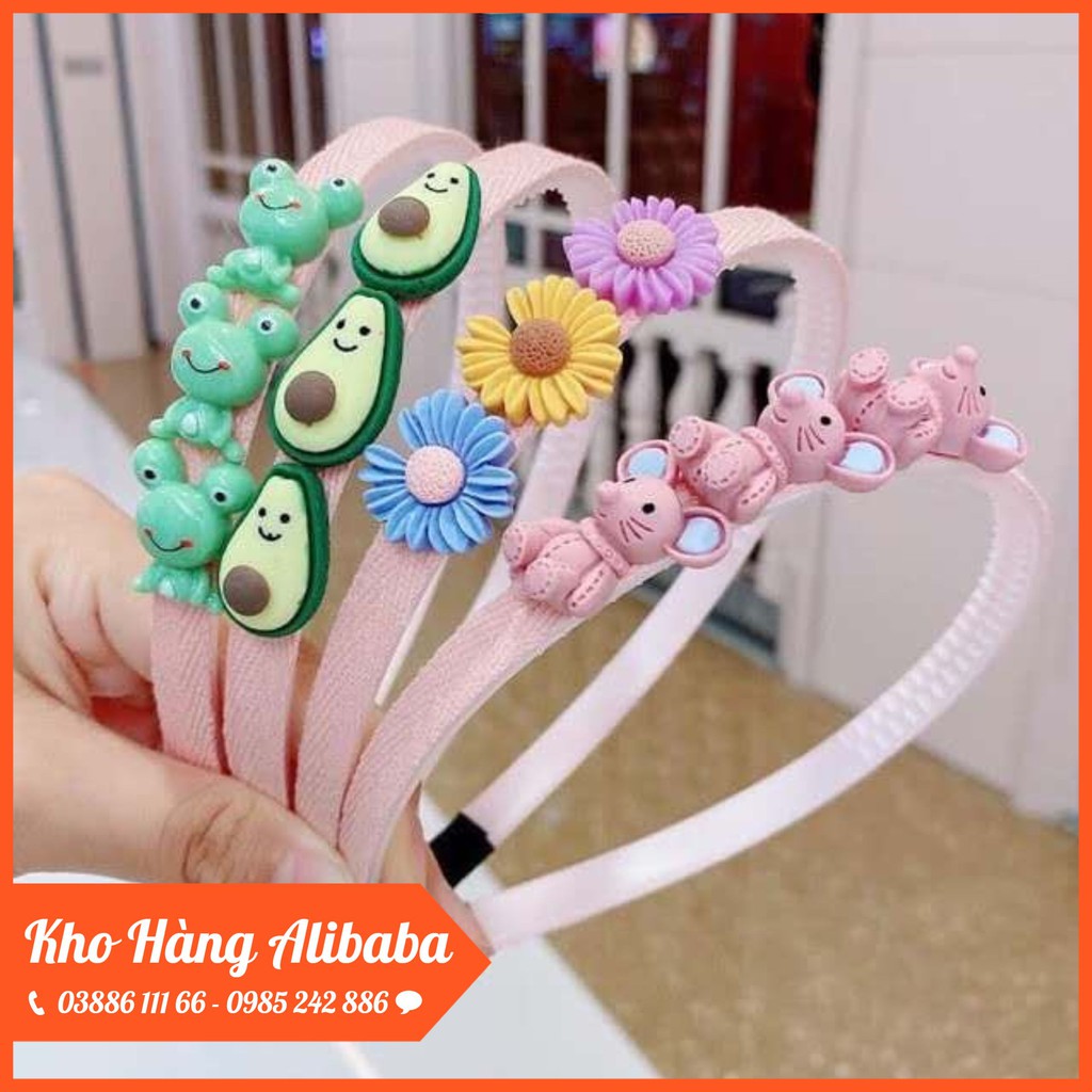 Bờm Tóc Hoa Quả Nhiều Hình Cute Siêu Xinh Cho Bé