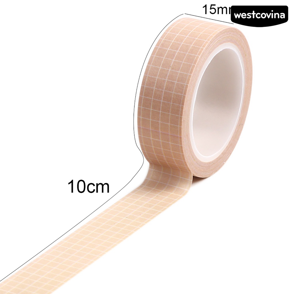 [Hot]✍Băng Keo Washi Nhiều Màu Sắc Thân Thiện Với Môi Trường Cho Học Sinh