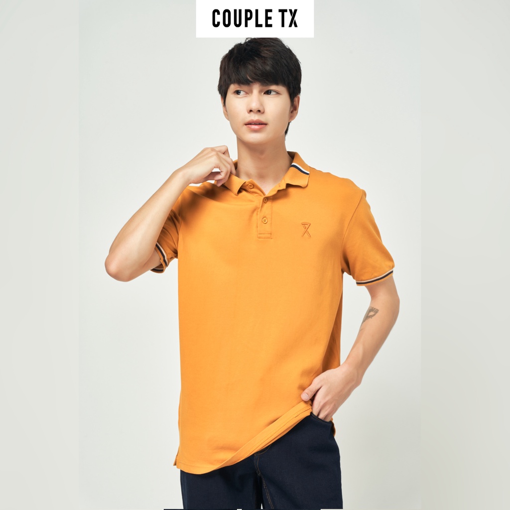 Áo Polo Nam In Sọc Phối Màu Couple TX MPO 1005
