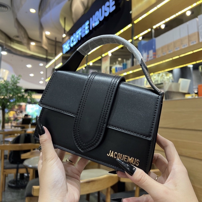 Túi đeo chéo nữ thời trang Jacquemus size 20cm túi xách thiết kế đơn giản logo dập nổi đeo đi chơi