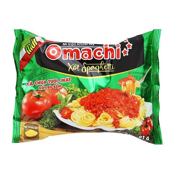 Thùng mì trộn khoai tây Omachi xốt spaghetti thơm ngon | BigBuy360 - bigbuy360.vn