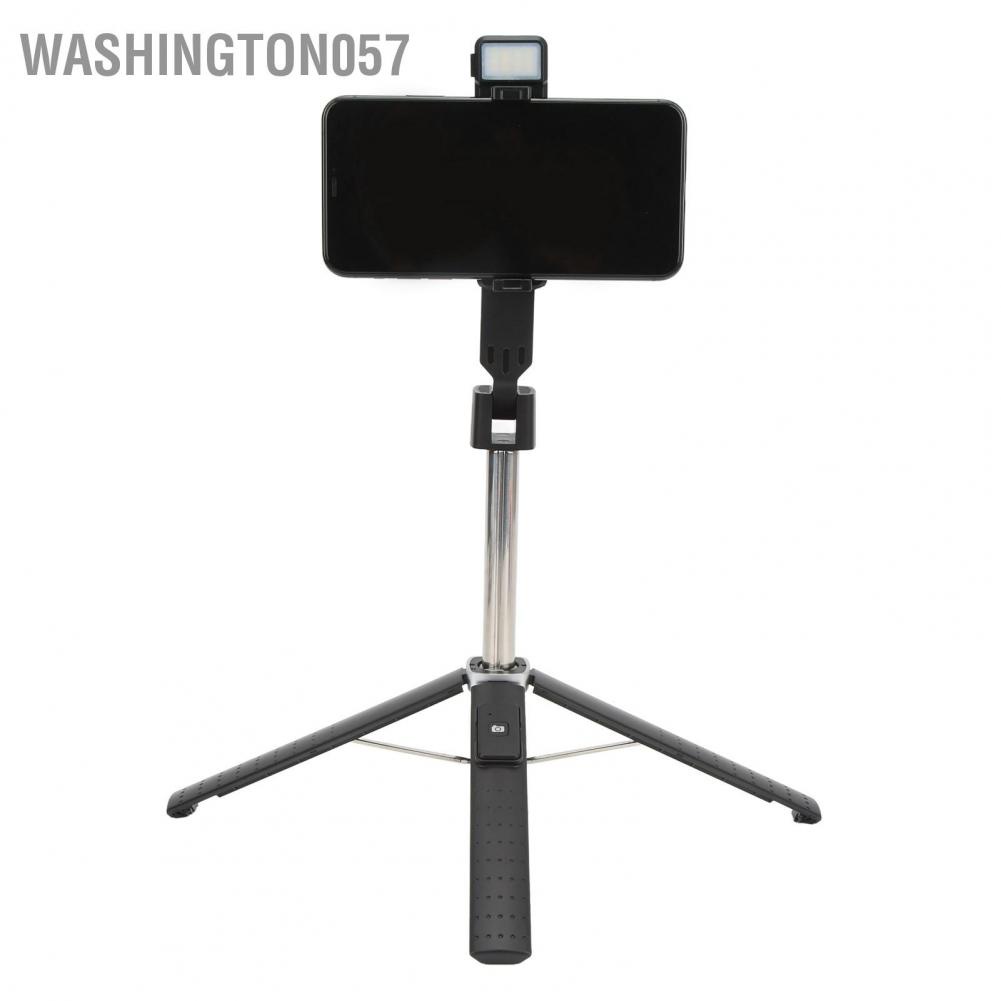 Có thể bán buôn Gậy chụp ảnh tự sướng 360 độ Đèn LED có thể xoay 3 mức Điều chỉnh độ sáng Điều khiển từ xa không dây Hàng giao ngayWashington057