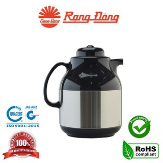 [HÀ NỘI - NHẬN HÀNG TRONG NGÀY] Phích pha trà Rạng Đông 1 lít, Model: RD 1055 ST1.E