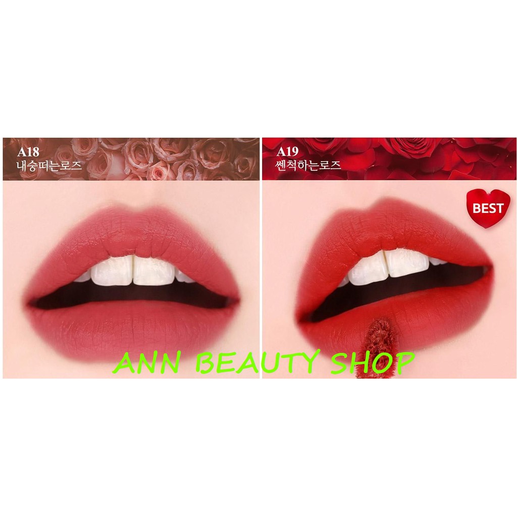 Son Kem Black Rouge Airfit Velvet ver 4 + ver 5 (A18-A27) | BigBuy360 - bigbuy360.vn