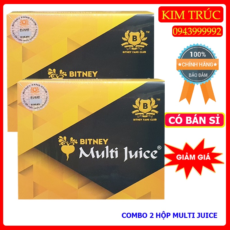 COMBO 2 HỘP Trà Multi Juice Malaysia