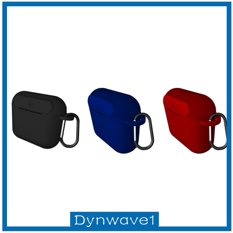 Vỏ Bảo Vệ Hộp Sạc Tai Nghe Skullcandy Indy Bằng Silicon Mềm Chống Bụi Màu Đen Cho Skullcandy Indywave1