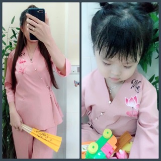 Đồ lam mẹ và bé