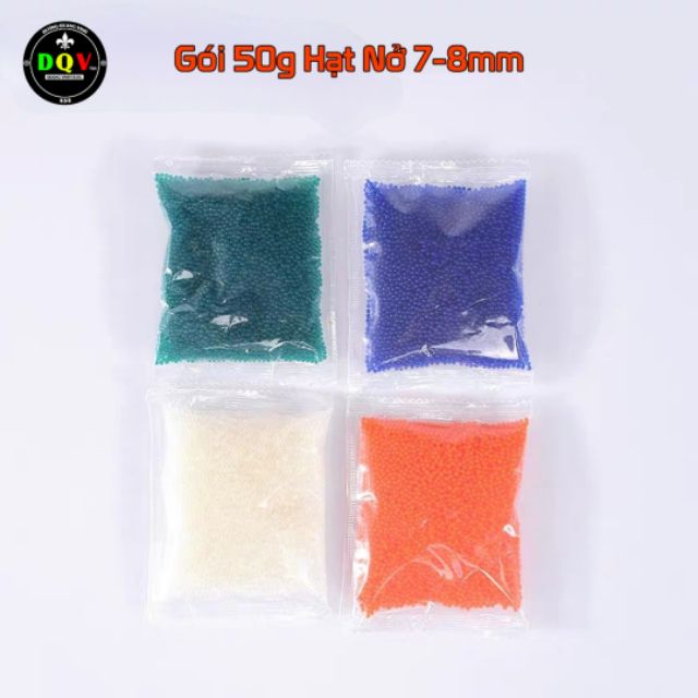 Gói 10.000 viên HẠT NỞ 7mm 8mm slime xuất xứ Nhật Bản cho hoạt động dã ngoại