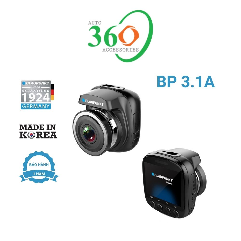 Camera hành trình Blaupunkt BP 3.1 A mini wifi cam hành trình FHD công nghệ siêu tụ điện