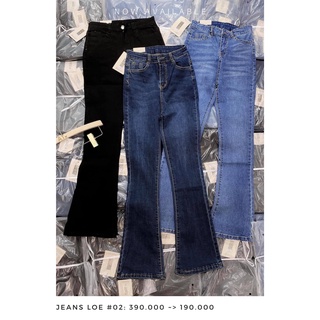 Xả kho Livestream 1 - Quần jeans ống loe hack dáng siêu đỉnh