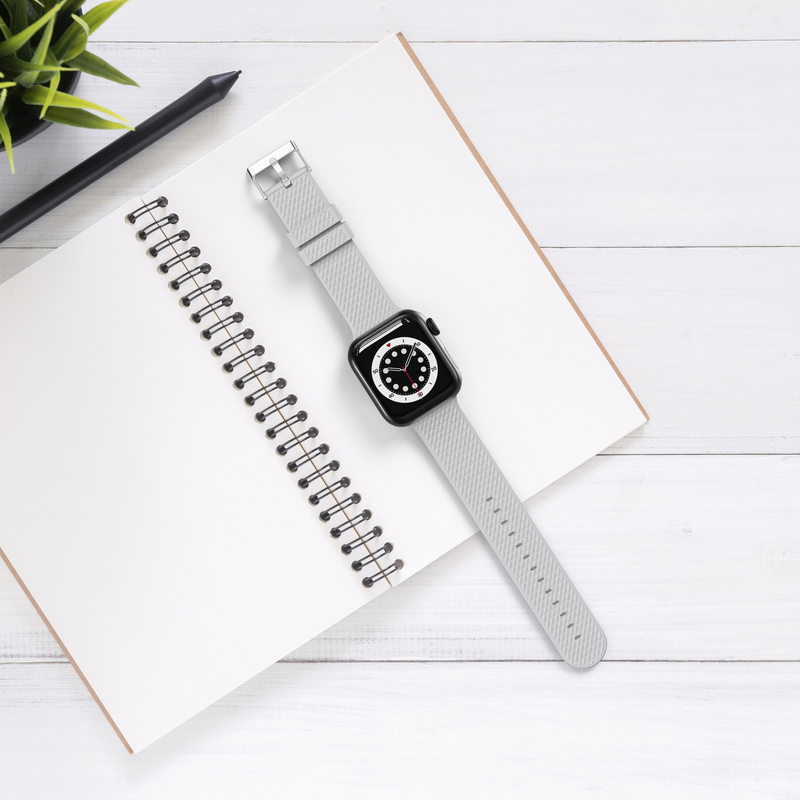 Dây Đeo Tay Bằng Da Thật Cho Đồng Hồ Thông Minh Apple Watch Series 6 Se 5 4 3 2 1 38 / 42 / 40 / 44mm