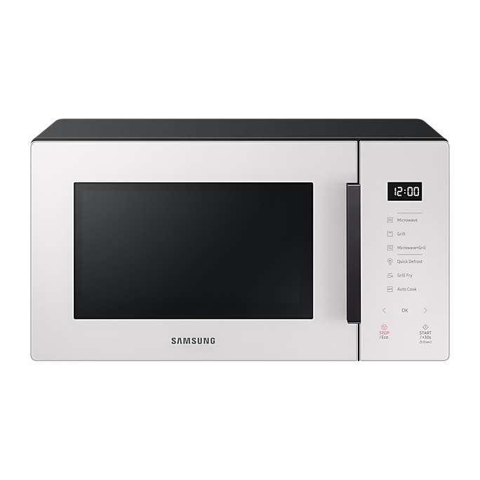 Lò vi sóng tráng men SAMSUNG BESPOKE Dòng nướng 23L MG23T5018CE/SV