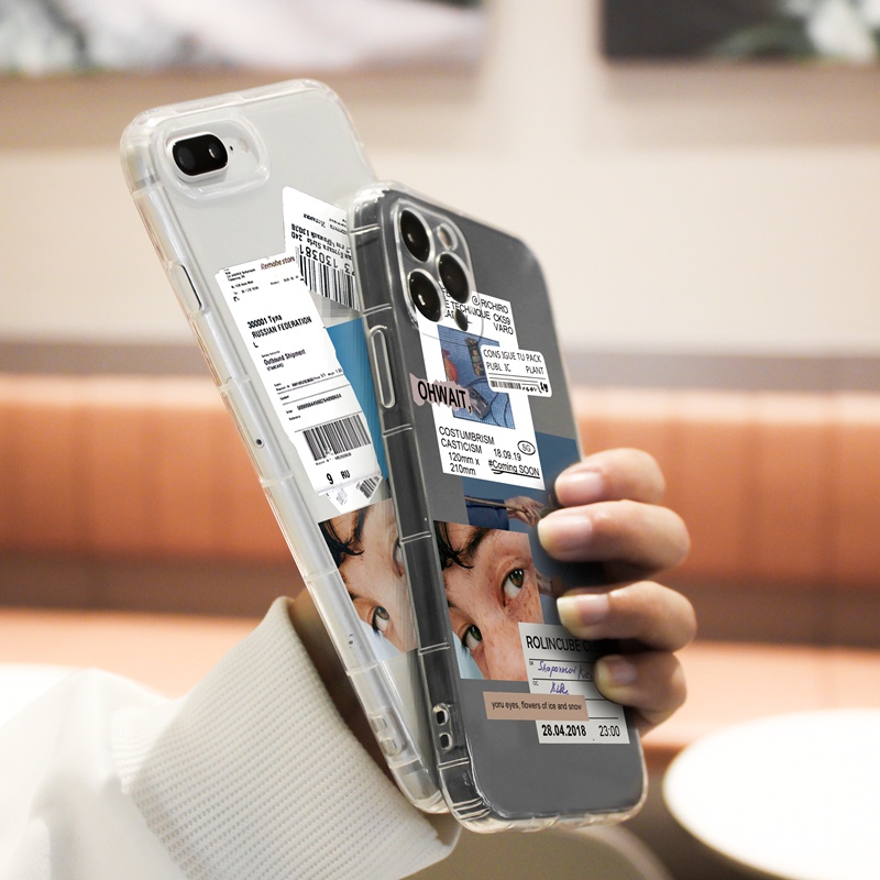 Ốp lưng iphone Ốp điện thoại SUNTAIHO TPU bọc toàn thân in hình cậu bé tàn nhang cho IPhone 13 12 11 Pro Max X XS Max XR 8 7 6 6S Plus