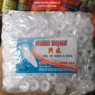 Tắc kê nhựa 3Phân ,4P,5P,6P,7P