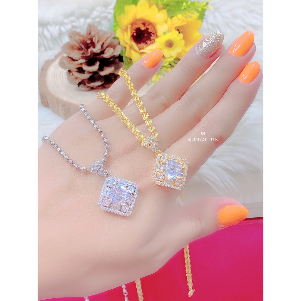 M1374 Mặt dây chuyền nữ KHÔNG KÈM DÂY kiểu dáng sang trọng UHA