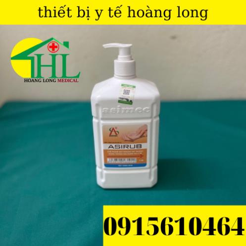 Thùng 10 Chai Nước Rửa Tay Khô Sát Khuẩn ASIRUB Chai 1000ml