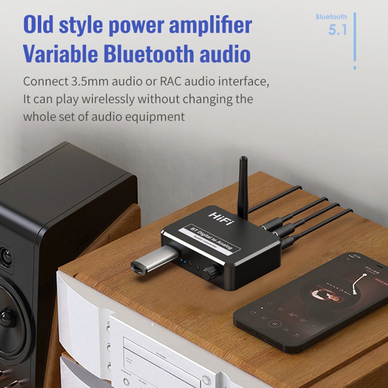 Thiết Bị Truyền Nhận Tín Hiệu Không Dây 10Hz-20kHz NAMA Bt 5.1 3.5mm