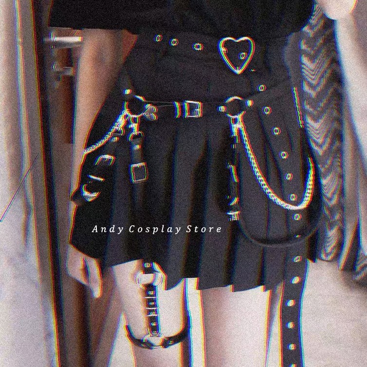 [CÓ SẴN] Harness belt/ thắt lưng trái tim kèm chain