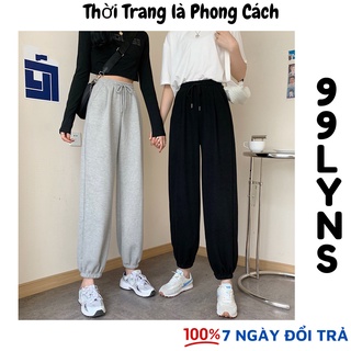 Quần jogger [Video Thật] trơn bó ống chun dưới 68kg 99LYNS