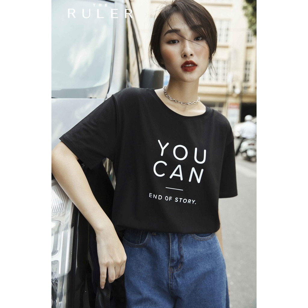 Áo thun nữ The RULER 100% cotton thoáng mát