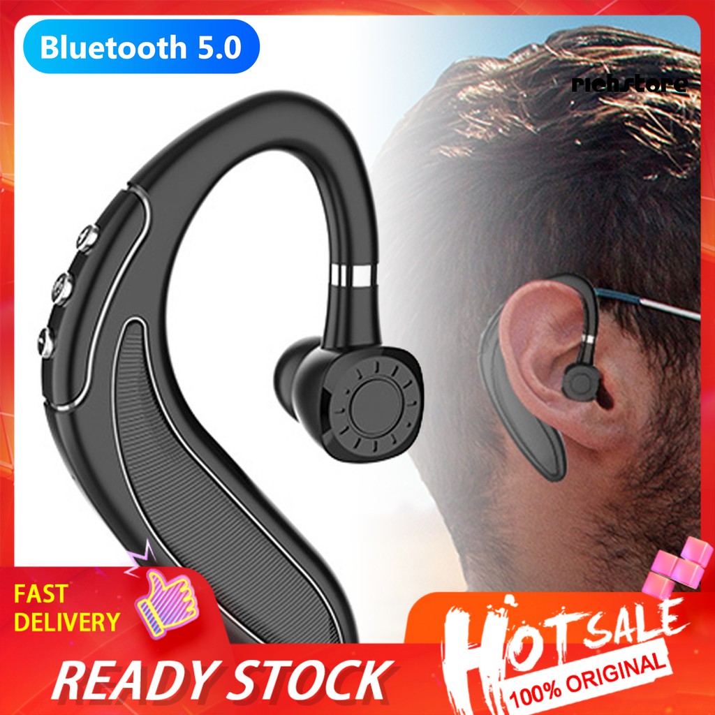 Tai Nghe Bluetooth 5.0 Xoay 180 Độ Kèm Phụ Kiện