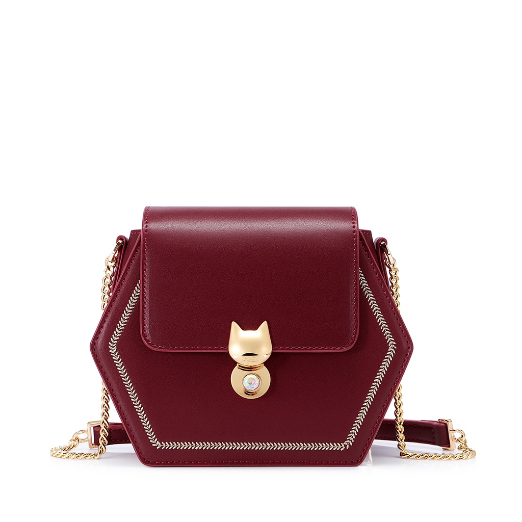 Túi Đeo Chéo Nữ Just Star Thời Trang 172516 Phom Lục Giác