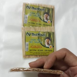 Tăm tre tiệt trùng thế nam (1 gói)