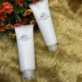 Sữa rửa mặt muji face soap của nhật chính hãng