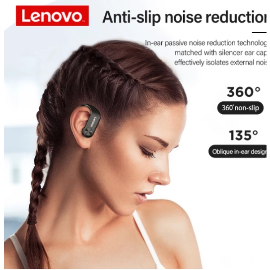 Tai Nghe Thể Thao Không Dây bluetooth 5.0 Chống Thấm Nước ipx5 Màn Hình Pin Chuyên Dụng Cho Chơi Game Lenovo tws