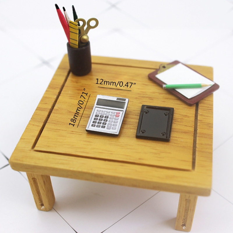 Máy Tính Bằng Hợp Kim Chất Lượng Cao Trang Trí Nhà Búp Bê / Văn Phòng / Trường Học